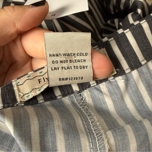 Flying Tomato Striped Shirt with Floral Design - Picture 7 of 7